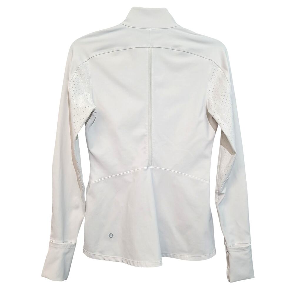 Lululemon Sleek Essentials Technical Jacket White… - image 2